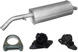 Глушник кінцевий 04.262 citroen c2, c3 + набір фото №1