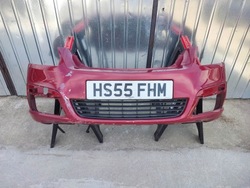 Бампер перед opel zafira b ii цвет z50c 05-08 фото №1