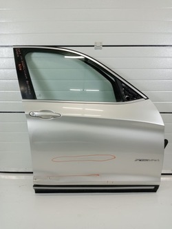 Двері праві перед bmw x3 f25 a14 mineral срібло фото №1