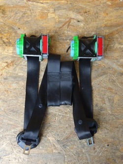 Mercedes w203 cl203 clc рестайлинг ремни натяжители перед передние правые левый kpl фото №1