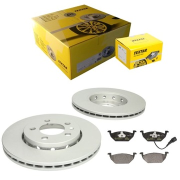 Диски+ тормозные колодки перед a2 ibiza 6j octavia i fabia i ii bora i golf iv polo 9n фото №1