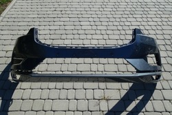 Volvo xc60 xc-60 ii 17-21 рік бампер переднє bez отворів решітка права фото №1