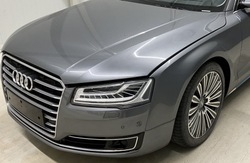 Audi a8 d4 рестайлинг 4,0 tfsi капот бампер pas переднее крылья matrix lx7r фото №1