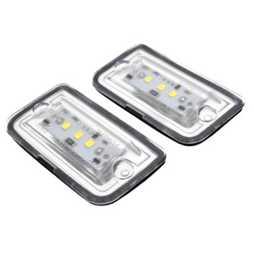 Підсвітка номерного знака led mercedes c w203 w209 clk фото №1