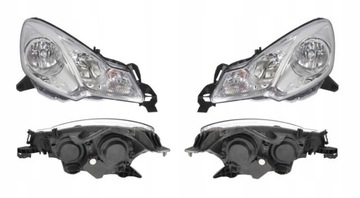 Фара лампа citroen c3 ds3 10-16 лівий + правий depo фото №1