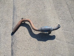 Глушник вихлоп труба toyota rav 4 32818 фото №1