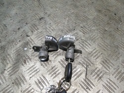 2 замки 2 вкладыши замок do дверь левых правых hyundai tucson i jm 2004- фото №1