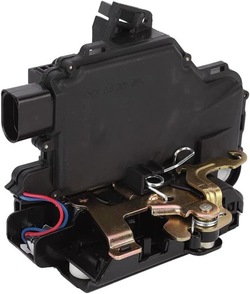 Замок дверь левый перед bora golf iv passat b5 leon фото №1