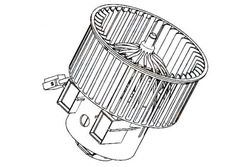 Hella вентилятор повітродувка lr010387 lr002630 lr0097 фото №1