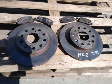 Toyota mr2 sw20 2.0 s3 ge диски гальмівні зад фото №1