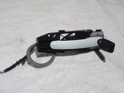 Ручка наружная дверь перед левая з ключом skoda rapid 5ja 12-19 lf9f фото №1