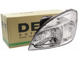 Лампа фара левый kia rio ii 05-11 фото №1