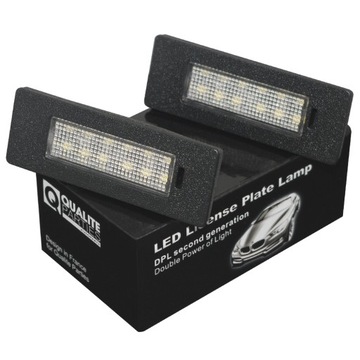 Лампочки led подсветка номерного знака audi a5 q2 q5 16- фото №1