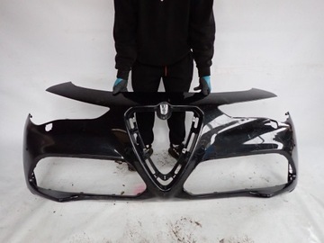 Alfa romeo stelvio бампер перед переднє pdc омивачі 50549458 фото №1