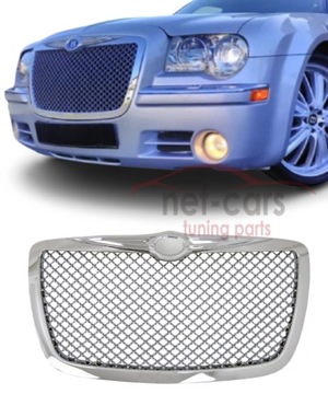 Решётка радиатора chrysler 300c образец bentley хром edition фото №1