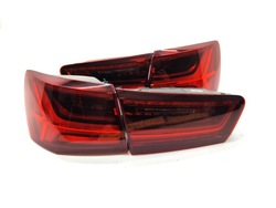 Audi a6 c7 avant рестайлінг лампи зад matrix комплект фото №1