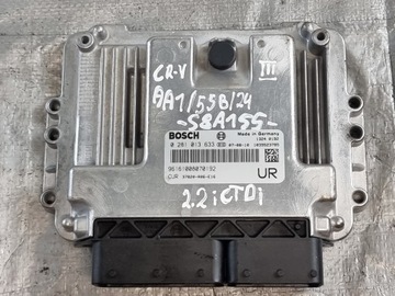 Блок керування двигуна оригінальний номер 0281013633 honda cv-r iii 2.2 i-ctdi фото №1