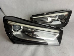 Audi q5 ii 80a ксенон led лампа левая правая фара левый правые демонтаж фото №1