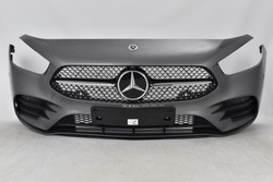 Mercedes b-klasa w247 247 amg бампер переднее фото №1