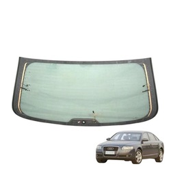 Скло задня зад audi a6 c6 універсал 2005-11 зелена антена з підігрівом оригінальний номер 4f9845 фото №1