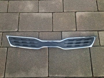 Kia rio iii решітка передня хром 86351-1w210 11-2016 фото №1