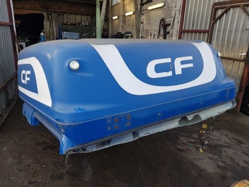 Крыша glob czapa крышка кабина синяя daf cf евро 5 , евро 6 фото №1