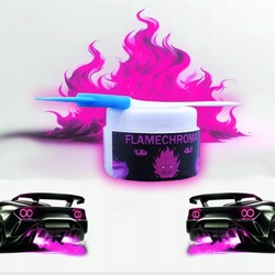 Паста flamechroma do kolorowania płomieni з вихлоп тюнінг рожева фото №1