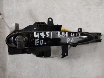 Bmw e81 ручка дверь левая чёрный sapphire европа фото №1