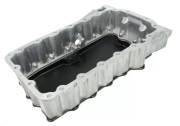 Поддон масляная з отверстие na датчик, alu фото №1