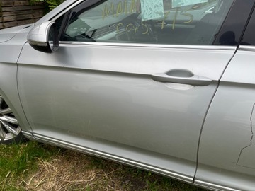 Двері передні ліві vw passat b8 2016r перед лівий la7w фото №1