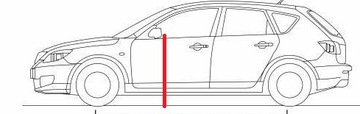 Лонжерон чверть mazda 3 iii bm фото №1