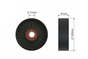 Ролик натяжитель lexus gs, is i, is sportcross; toy фото №1