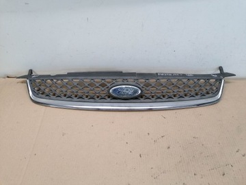 Решітка радіатора решітка хром ford fiesta mk6 05-08 рестайлінг фото №1