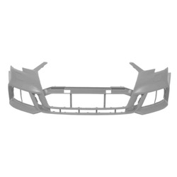 Бампер audi a3 04.2012-10.2020 серебряный фото №1