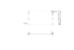 Nrf радиаторов peugeot 4007 mitsubishi outlander 07 фото №1