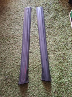 Планка прокладка стійка права opel meriva a рестайлінг 13123848 фото №1