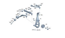 Mercedes-benz s клас a223 підшипник з ступиця фото №1