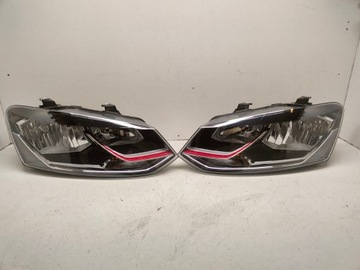 Volkswagen polo 6c gti комплект лампа перед zw 1eb01234-06, 1eb01234-05 фото №1