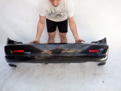 Ssangyong kyron 05-07 бампер зад задний фото №1