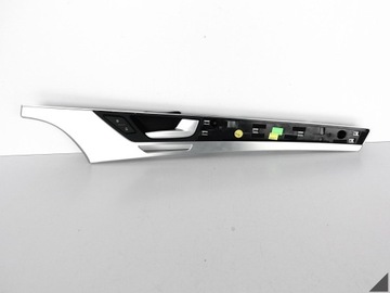 Audi a8 s8 4h0 d4 13-17 рестайлінг планка dekor двері правих перед ручка gn6 фото №1