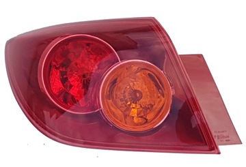 Лампа задня ліва зовнішня mazda 3 iii h/b 2003-2006 bp4k51160d bp4k51160e фото №1