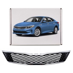 Kia optima iv jf 2015-2020 решётка радиатора хромированный решётка радиатор 86350d4000 фото №1