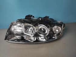 Лампа перед левая audi a4 b6 h7+h7+py21w+w5w фото №1