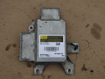 Датчик подушка безопасности подушек saab 9-3 93 12771237 модуль фото №1