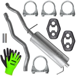 Глушитель средний vw sharan 1 i 95-10 1.9 tdi фото №1