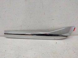 Хром планка двері лівий зад nissan leaf ii фото №1