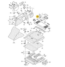 Оригинал ролета багажника audi a6 c5 avant 4b9863553g 6sw minerwa фото №1