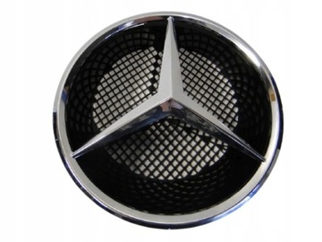 Mercedes sl r230 рестайлинг звезда эмблема решётка радиатора хром фото №1