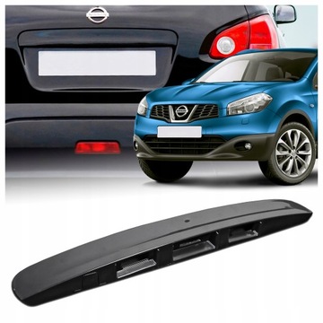 Накладка держатель планка задней крышки do nissan qashqai j10 2007-2013 | датчик фото №1
