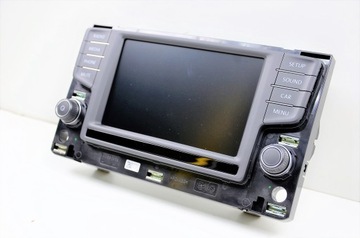 Vw golf vii радіо дисплей 3g0919605 фото №1